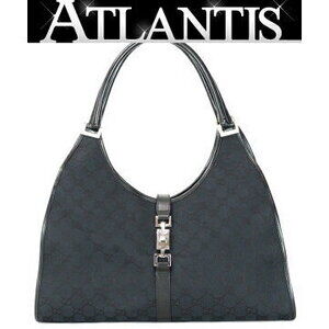 Gucci Jackie handbag Hobo Shoulder bag GG black